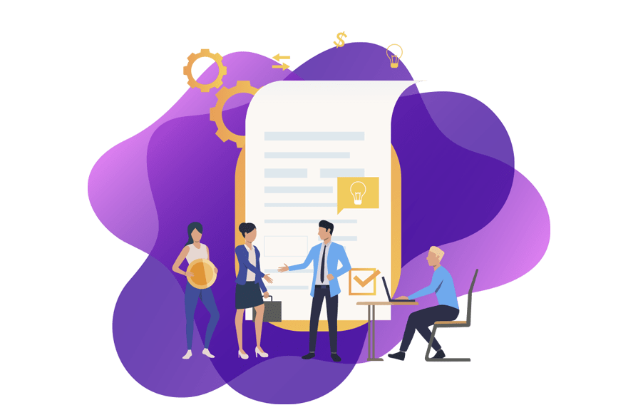 Legal Registration Illustration